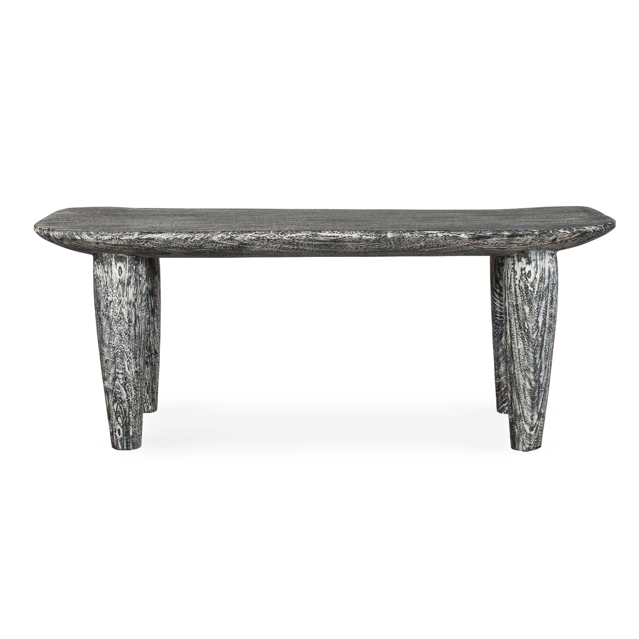 Uttermost Furniture Uttermost Fade To Black Wood Bench