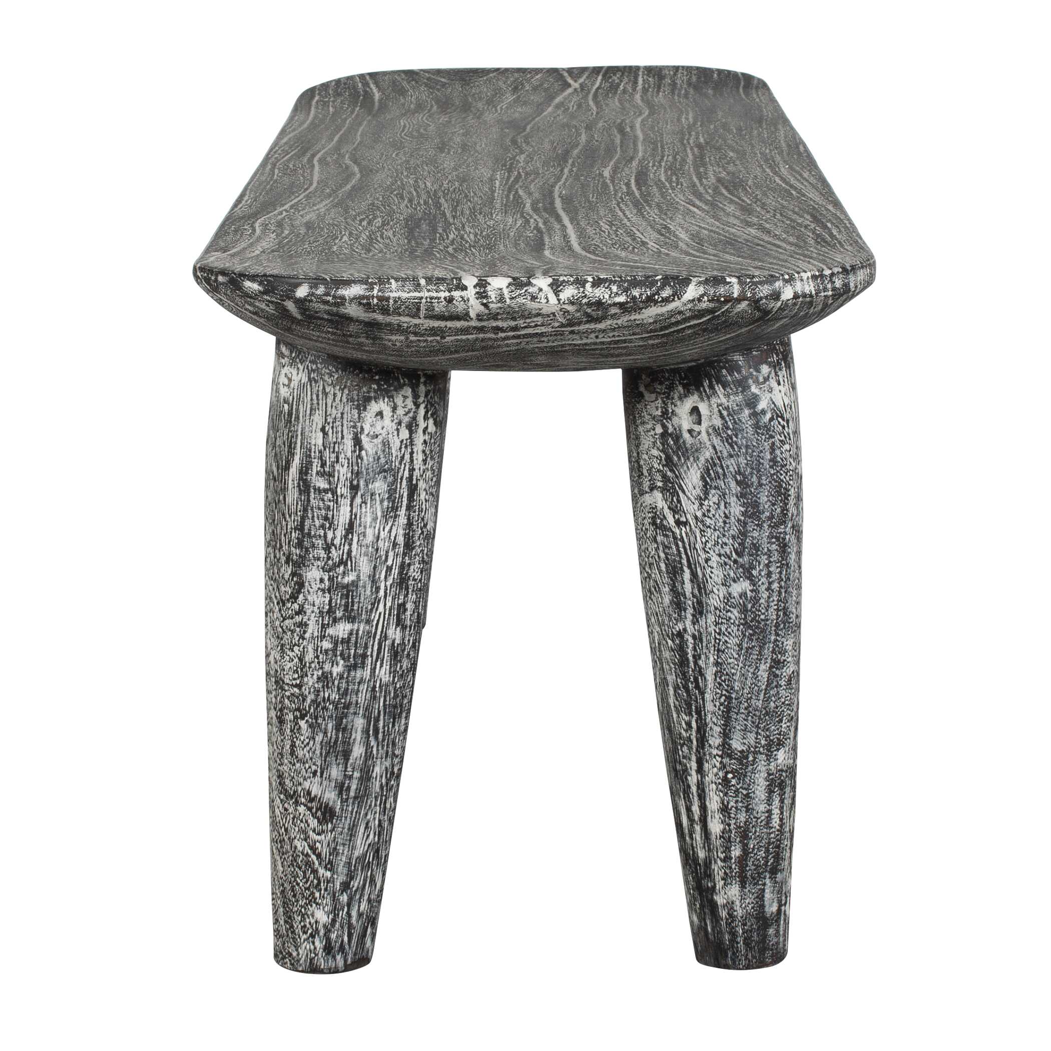 Uttermost Furniture Uttermost Fade To Black Wood Bench