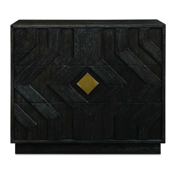Uttermost Furniture Uttermost Faulkner 3 Drawer Modern Chest