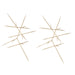 Uttermost Home Decor Uttermost Fireworks Silver Wall Decor, S/2
