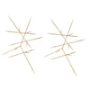 Uttermost Home Decor Uttermost Fireworks Silver Wall Decor, S/2