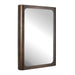Uttermost Home Decor Uttermost Fischer Curved Edge Gold Bronze Mirror