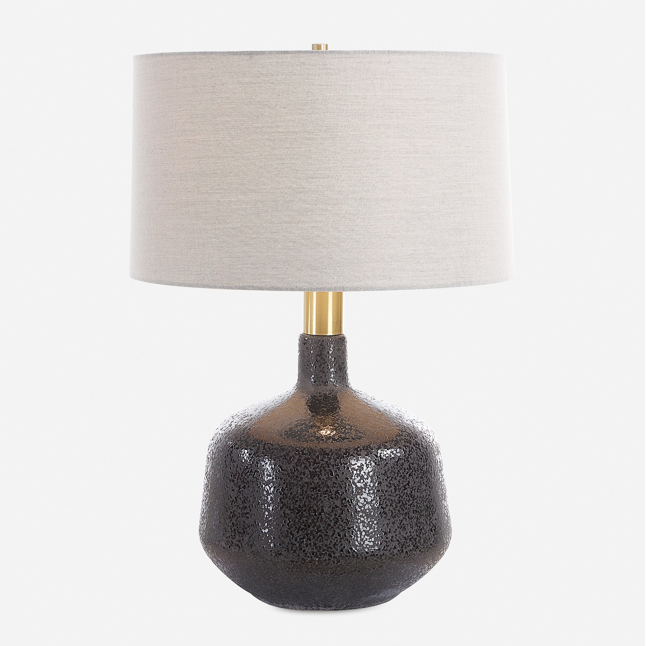 Uttermost Lighting Uttermost Flanagan Mottled Gloss Table Lamp