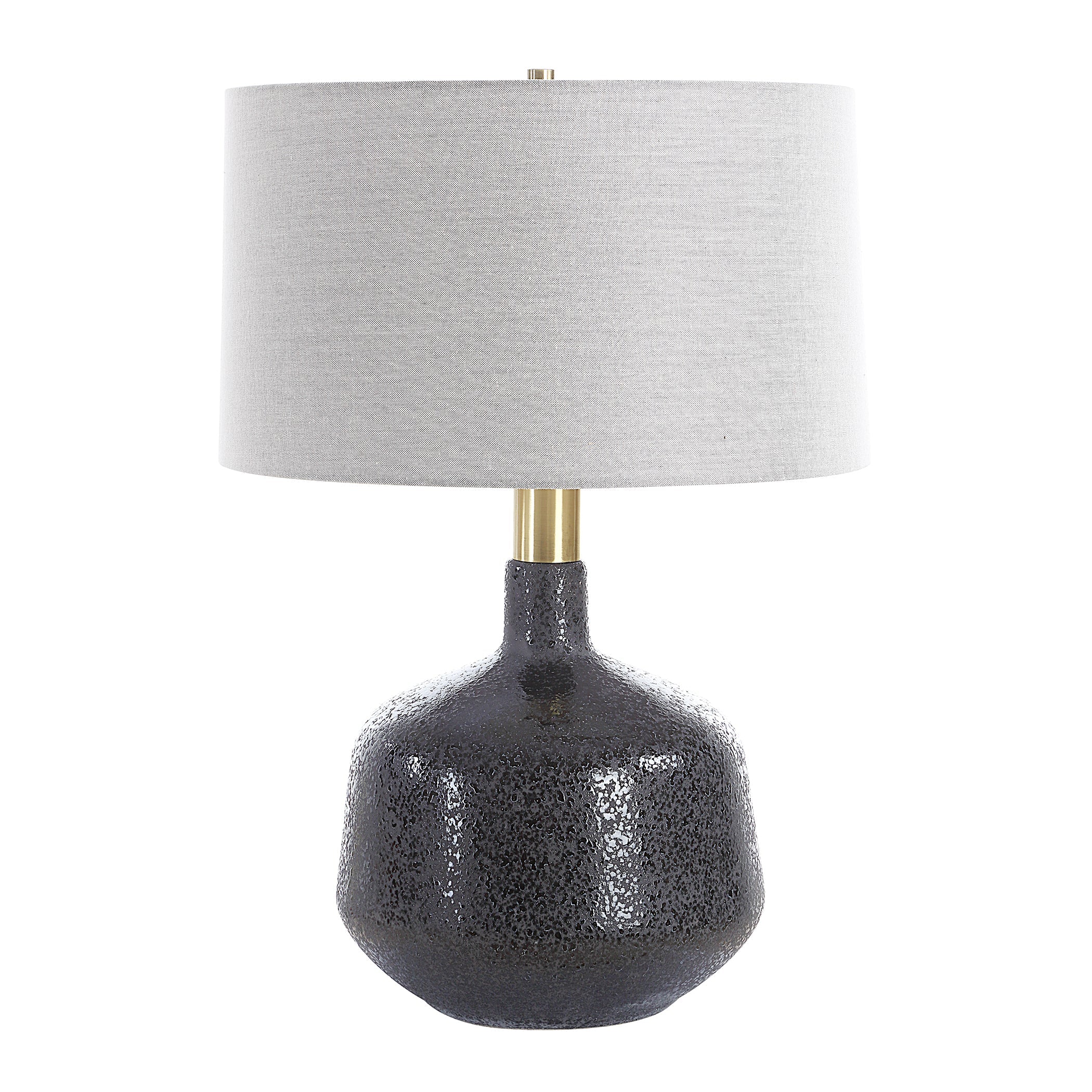 Uttermost Lighting Uttermost Flanagan Mottled Gloss Table Lamp
