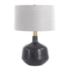 Uttermost Lighting Uttermost Flanagan Mottled Gloss Table Lamp