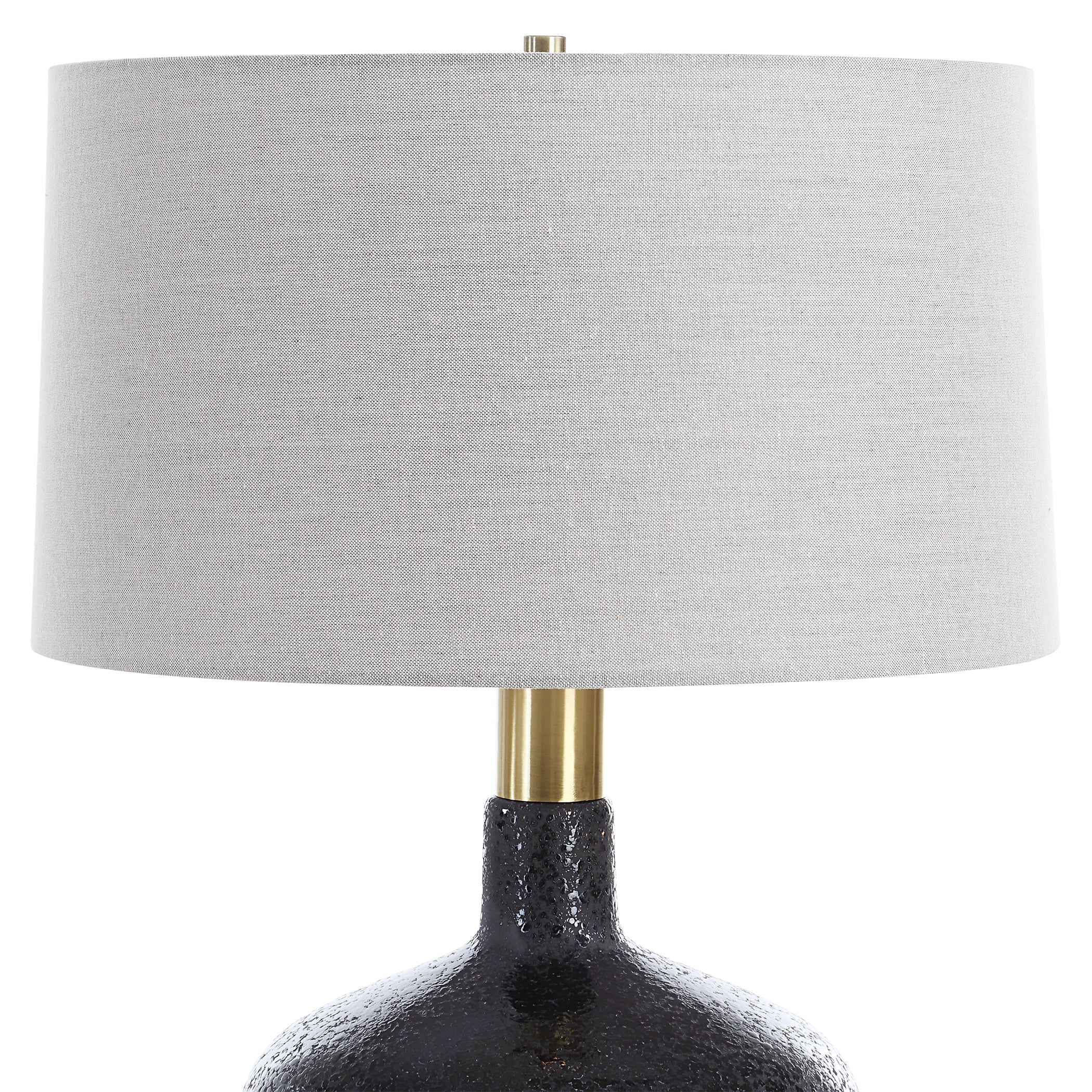Uttermost Lighting Uttermost Flanagan Mottled Gloss Table Lamp