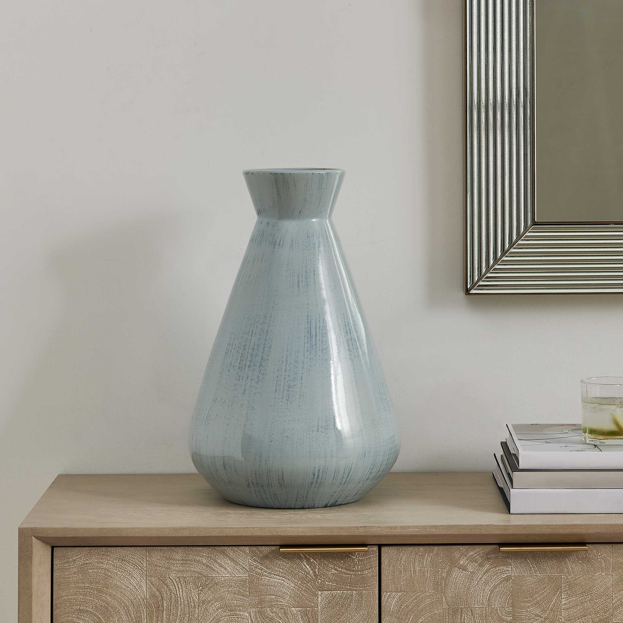 Uttermost Uttermost Flare Spire Indoor-Outdoor Ceramic Vase