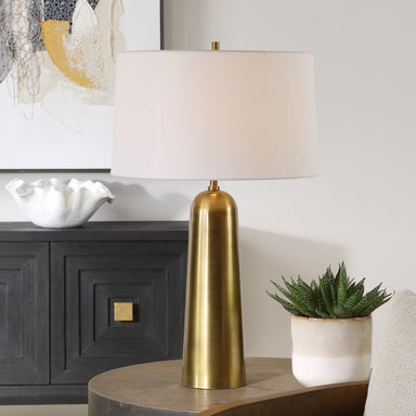 Uttermost Lighting Uttermost Flinchem Brass Table Lamp