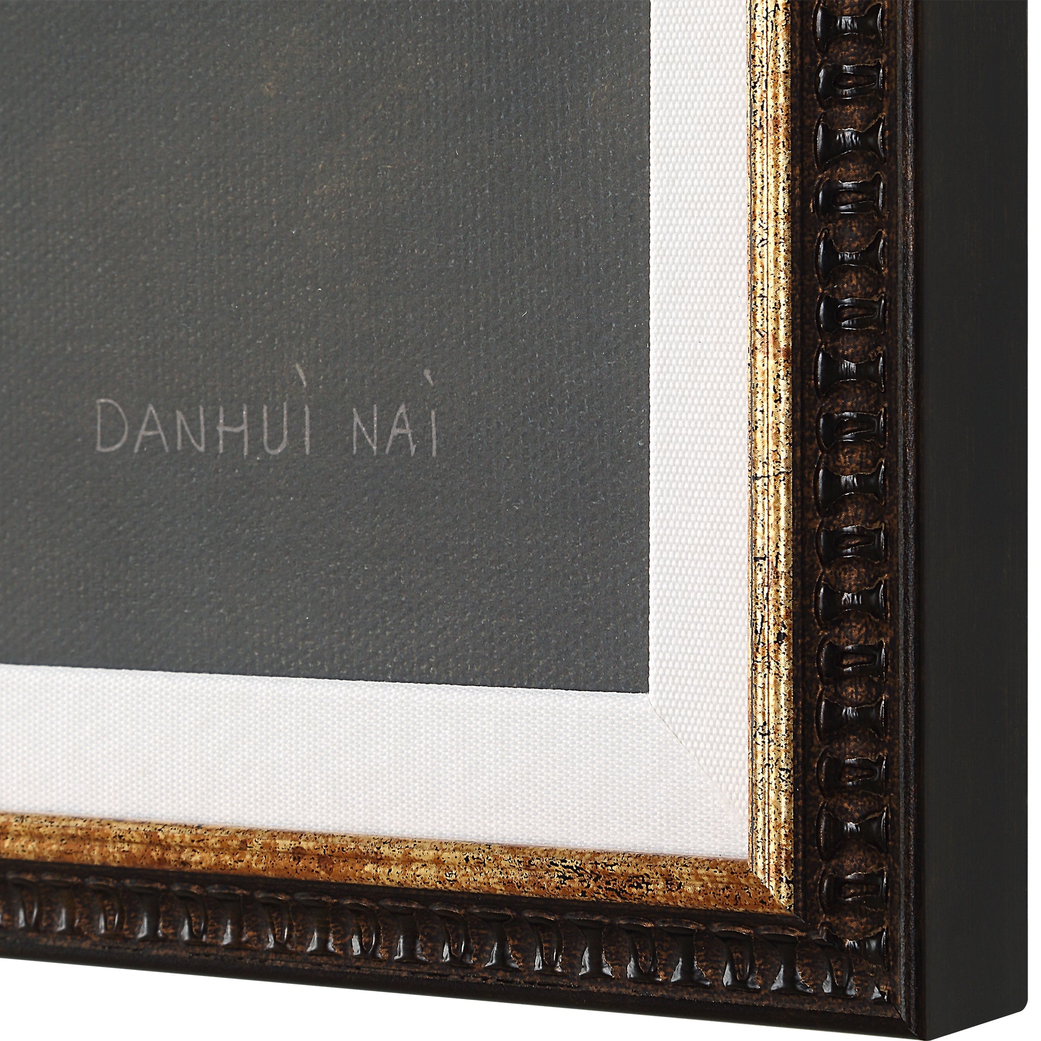 Uttermost Home Decor Uttermost Florals On Black Framed Prints, Set/4