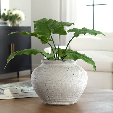 Uttermost Home Uttermost Floreana Round White Vase