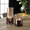 Uttermost Uttermost Fluted Fire Cylinder Candleholders Set/2