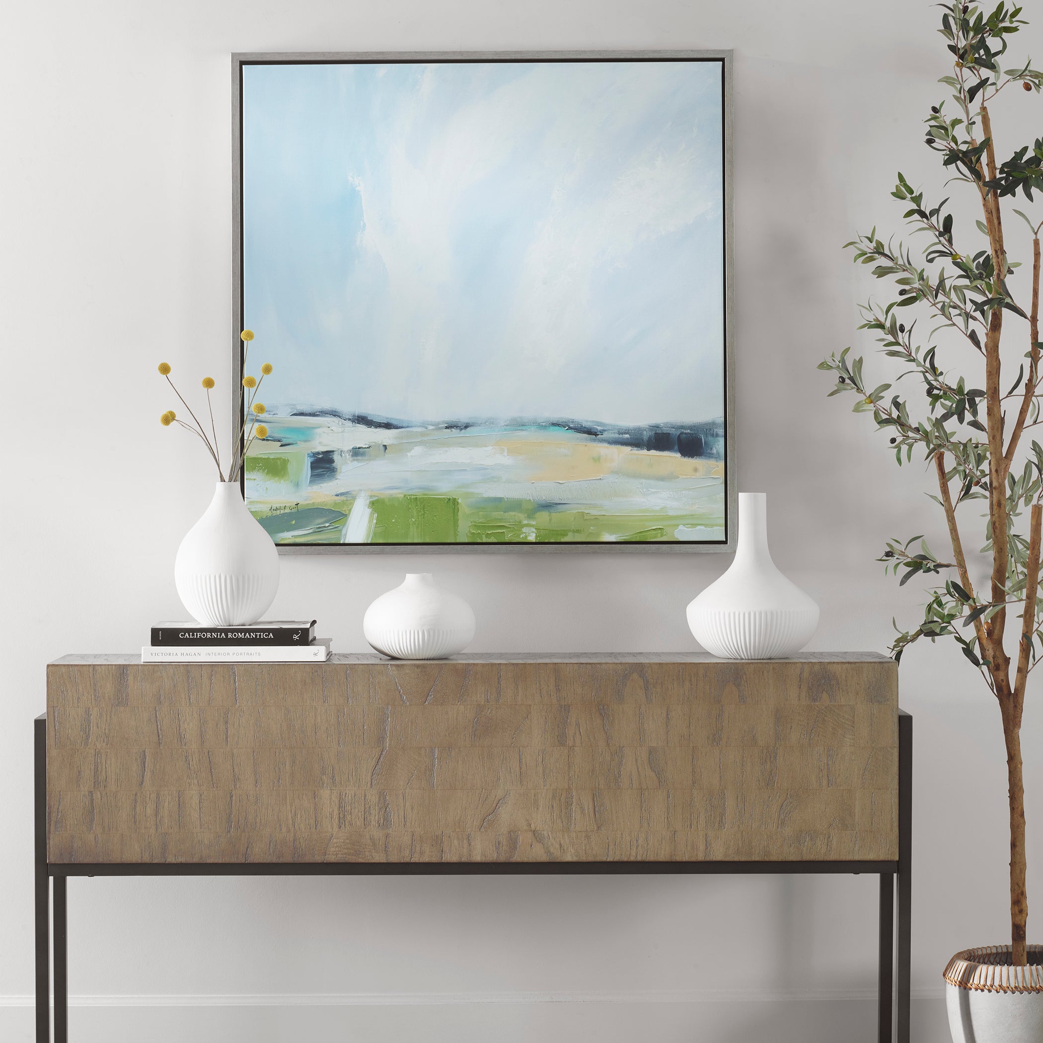 Uttermost Home Oversize - Rate to Be Quoted Uttermost For His Glory Framed Landscape Art