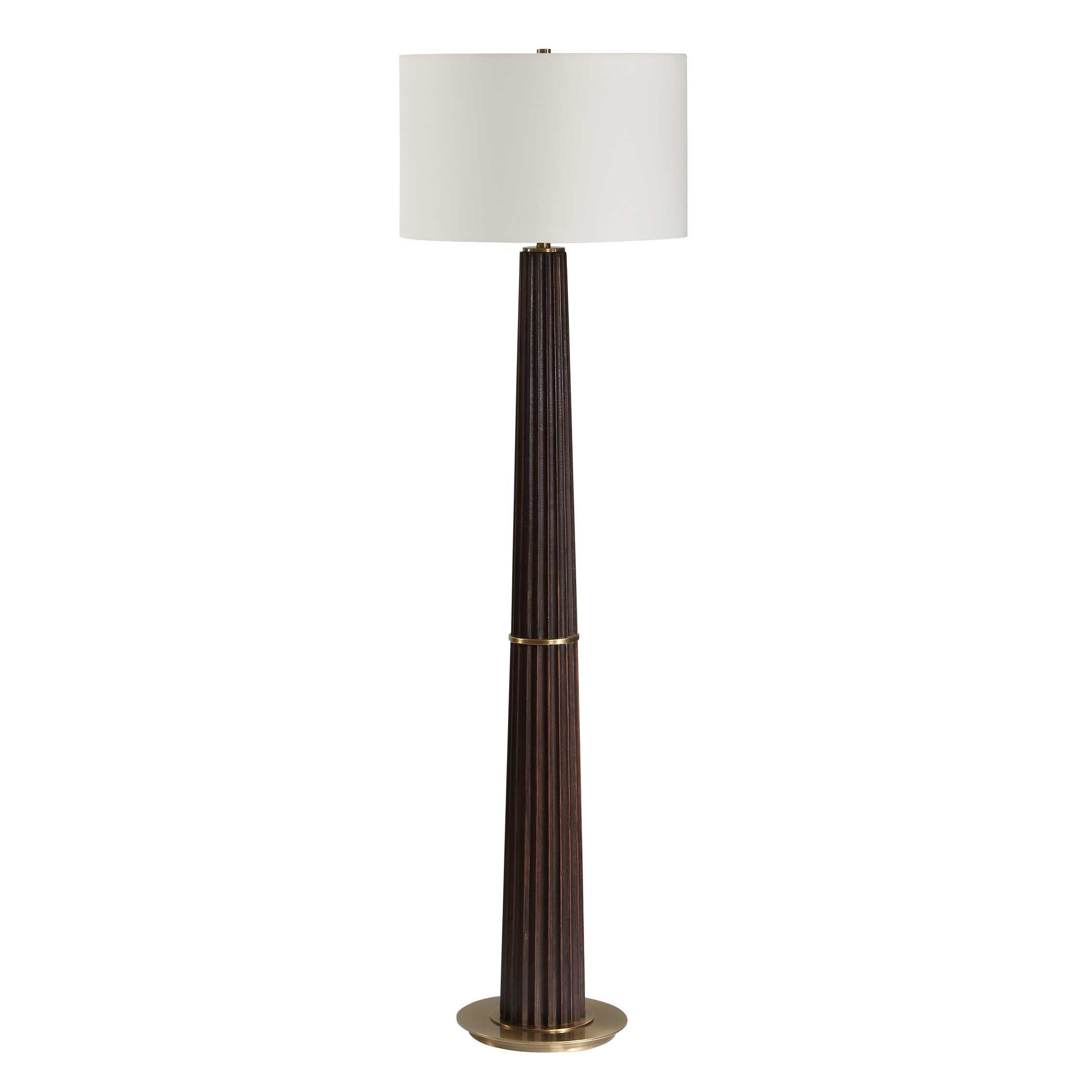 Uttermost Uttermost Forage Dark Oak Floor Lamp