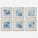 Uttermost Home Decor Uttermost Fresh Start Blue Abstract Prints, S/6