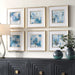 Uttermost Home Decor Uttermost Fresh Start Blue Abstract Prints, S/6