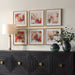 Uttermost Home Decor Uttermost Fresh Start Red Abstract Prints, S/6
