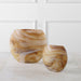 Uttermost Home Decor Uttermost Fusion Swirled Caramel & Ivory Vases, Set/2
