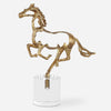 Uttermost Home Decor Uttermost Gallop Gold Sculpture