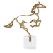Uttermost Home Decor Uttermost Gallop Gold Sculpture