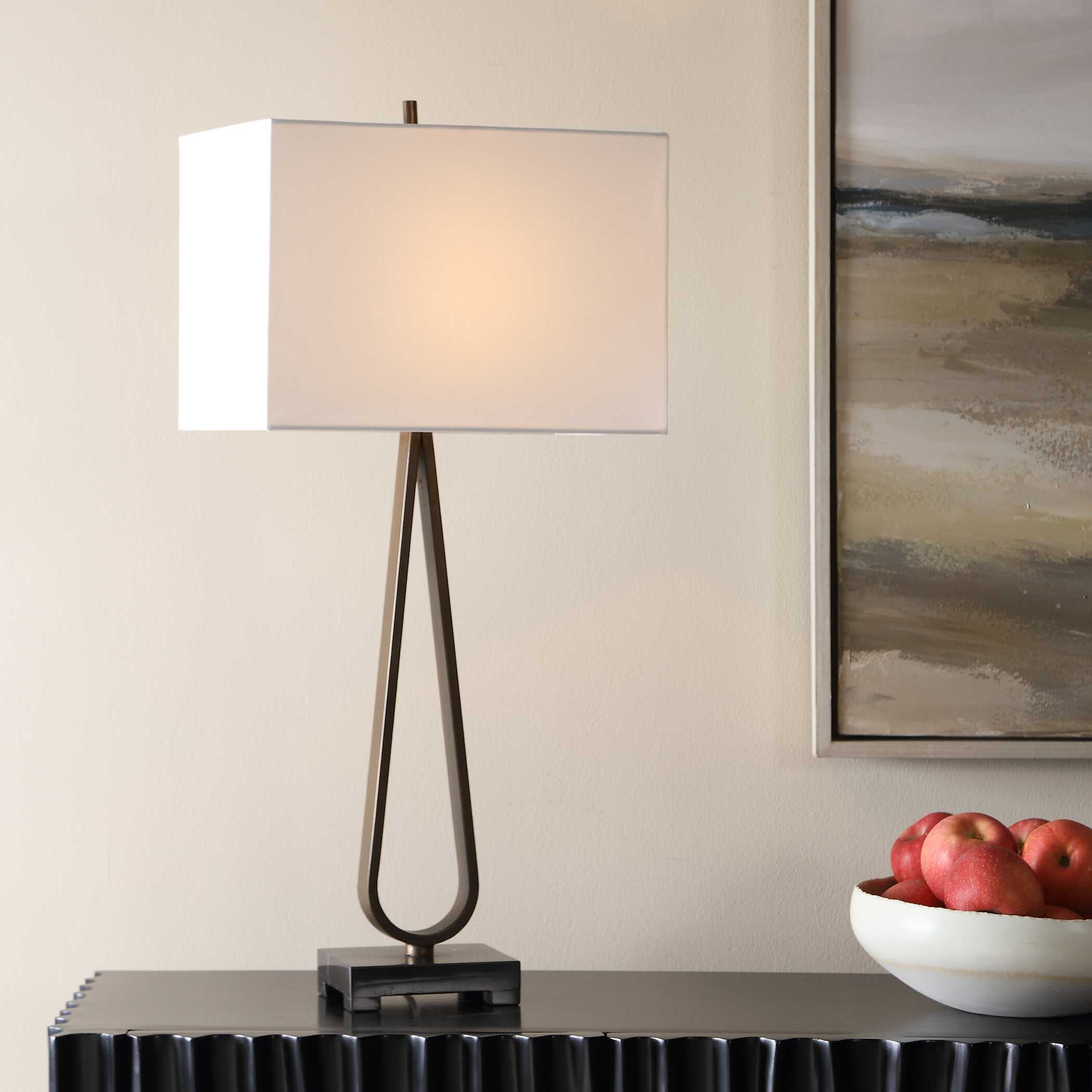 Uttermost Lighting Uttermost Galloway Dark Bronze Table Lamp