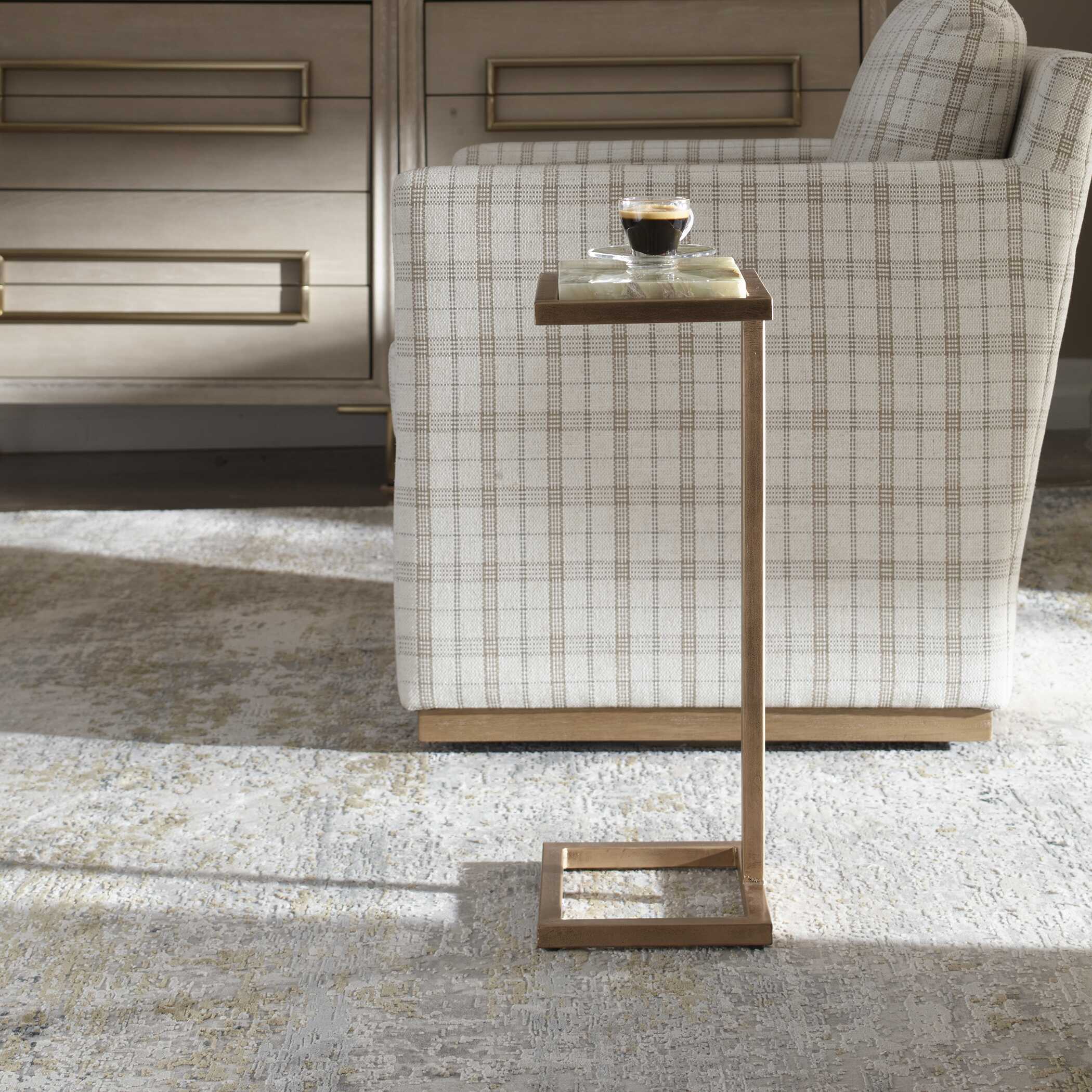 Uttermost Furniture Uttermost Gamora Marble Drink Table