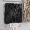 Uttermost Home Uttermost Gathered Teak Square Black Wood Wall Decor