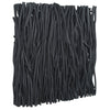 Uttermost Home Uttermost Gathered Teak Square Black Wood Wall Decor