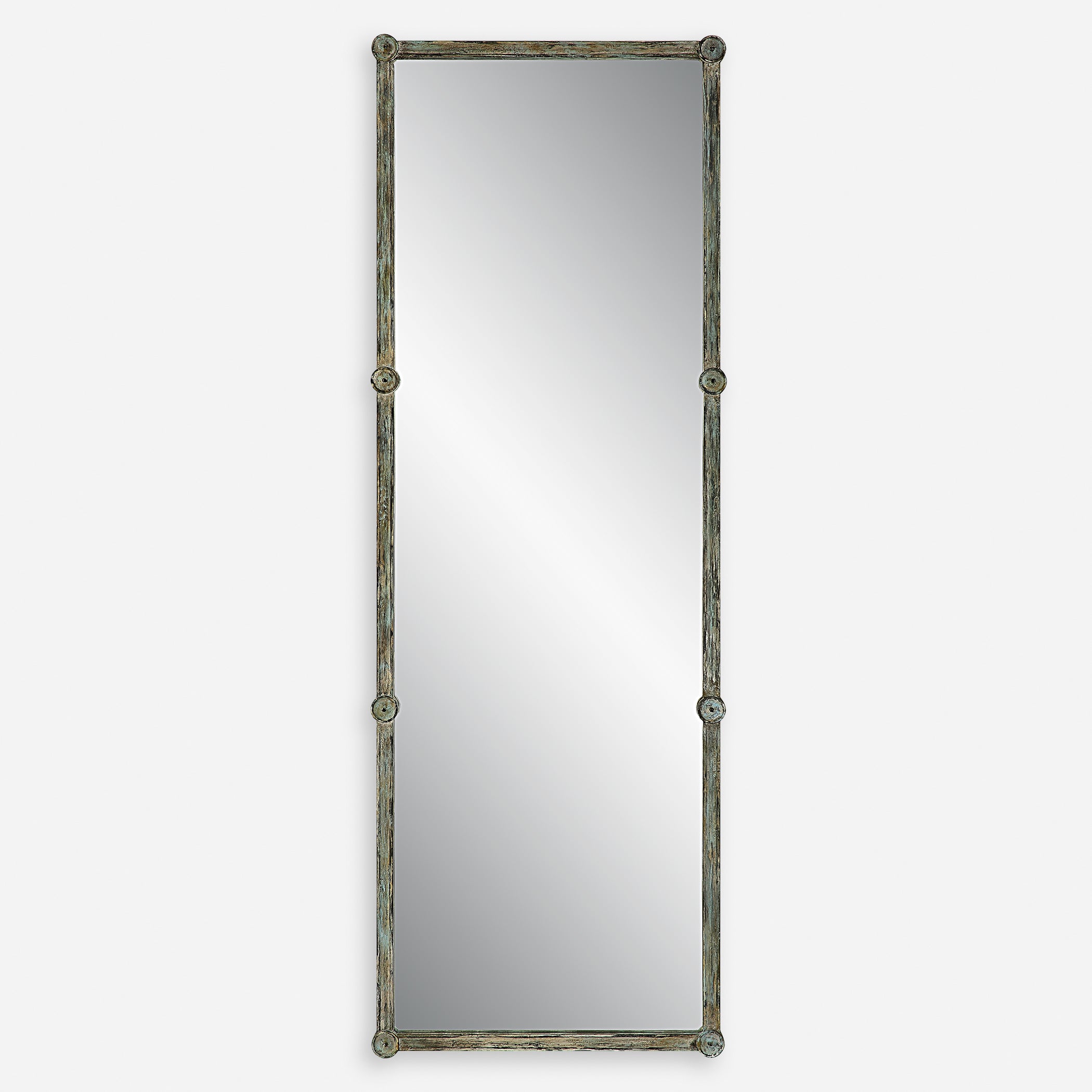 Uttermost Home Motor Freight - To be Quoted Uttermost Gattola Gray Wash Dressing Mirror