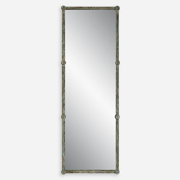 Uttermost Home Motor Freight - To be Quoted Uttermost Gattola Gray Wash Dressing Mirror