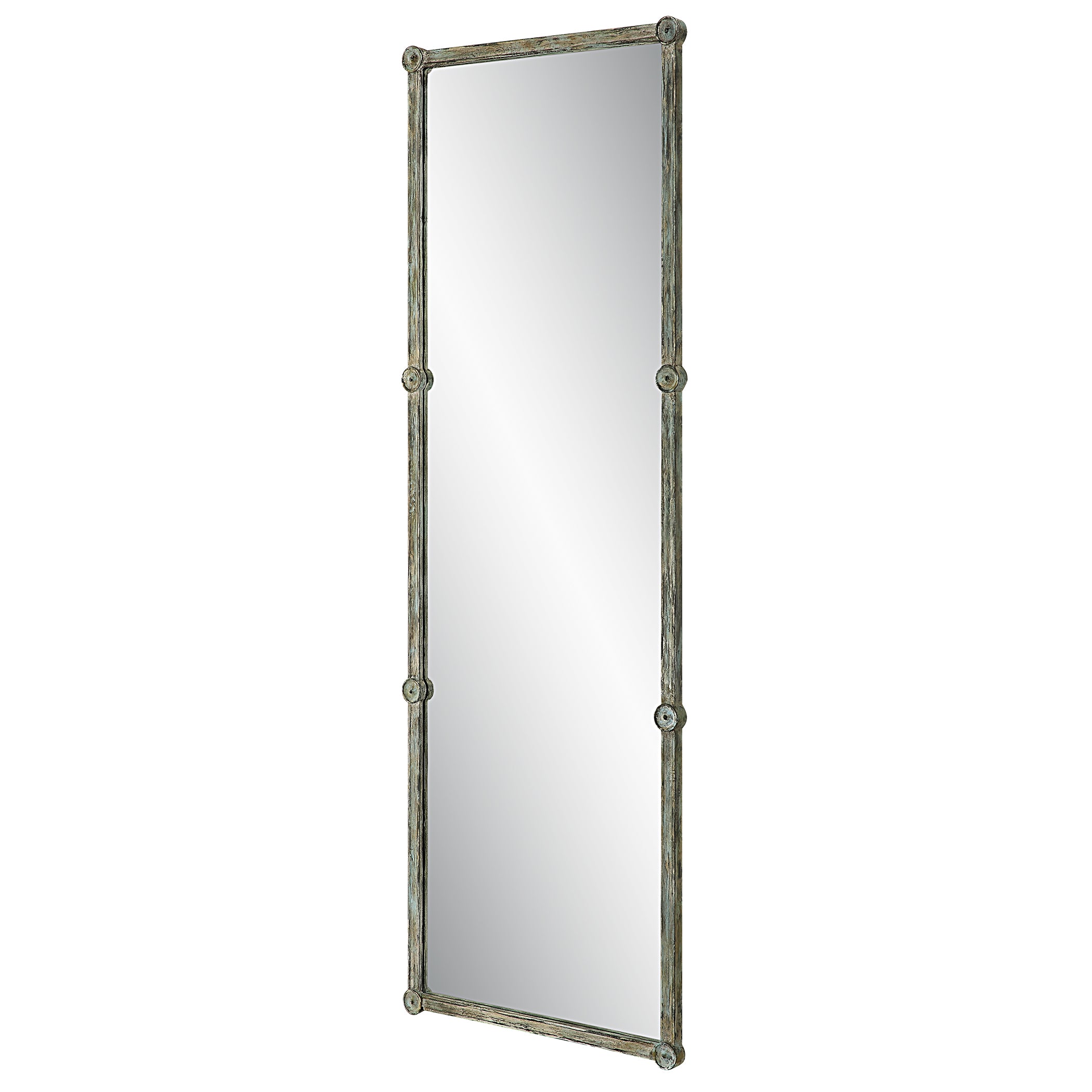 Uttermost Home Motor Freight - To be Quoted Uttermost Gattola Gray Wash Dressing Mirror