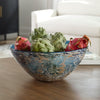 Uttermost Home Decor Uttermost Genovesa Aqua Glass Bowl