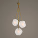 Uttermost Home Decor Uttermost Geodesic 3 Light Pendant
