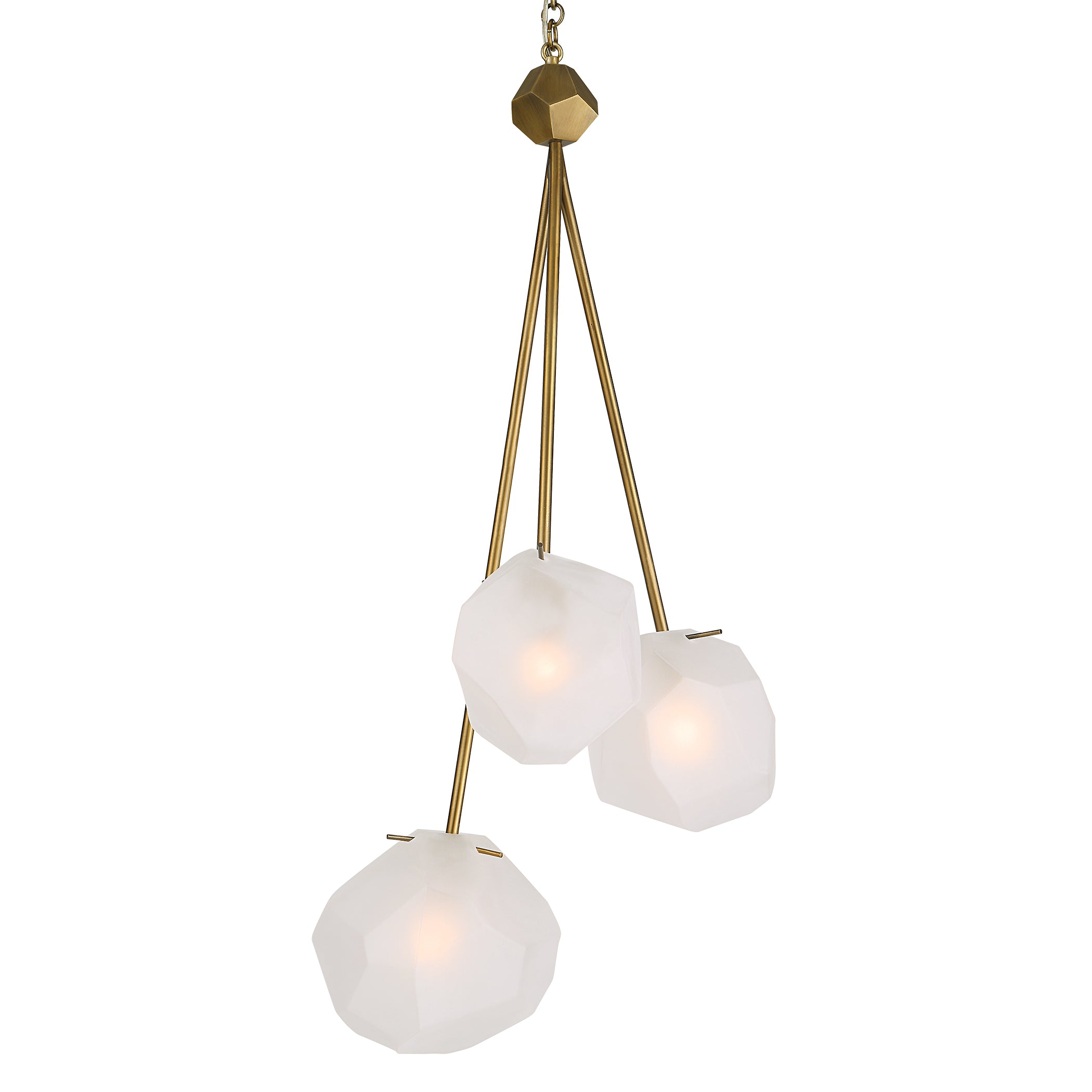 Uttermost Home Decor Uttermost Geodesic 3 Light Pendant