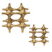 Uttermost Uttermost Gilded Connection Modern Sculptures Set/2