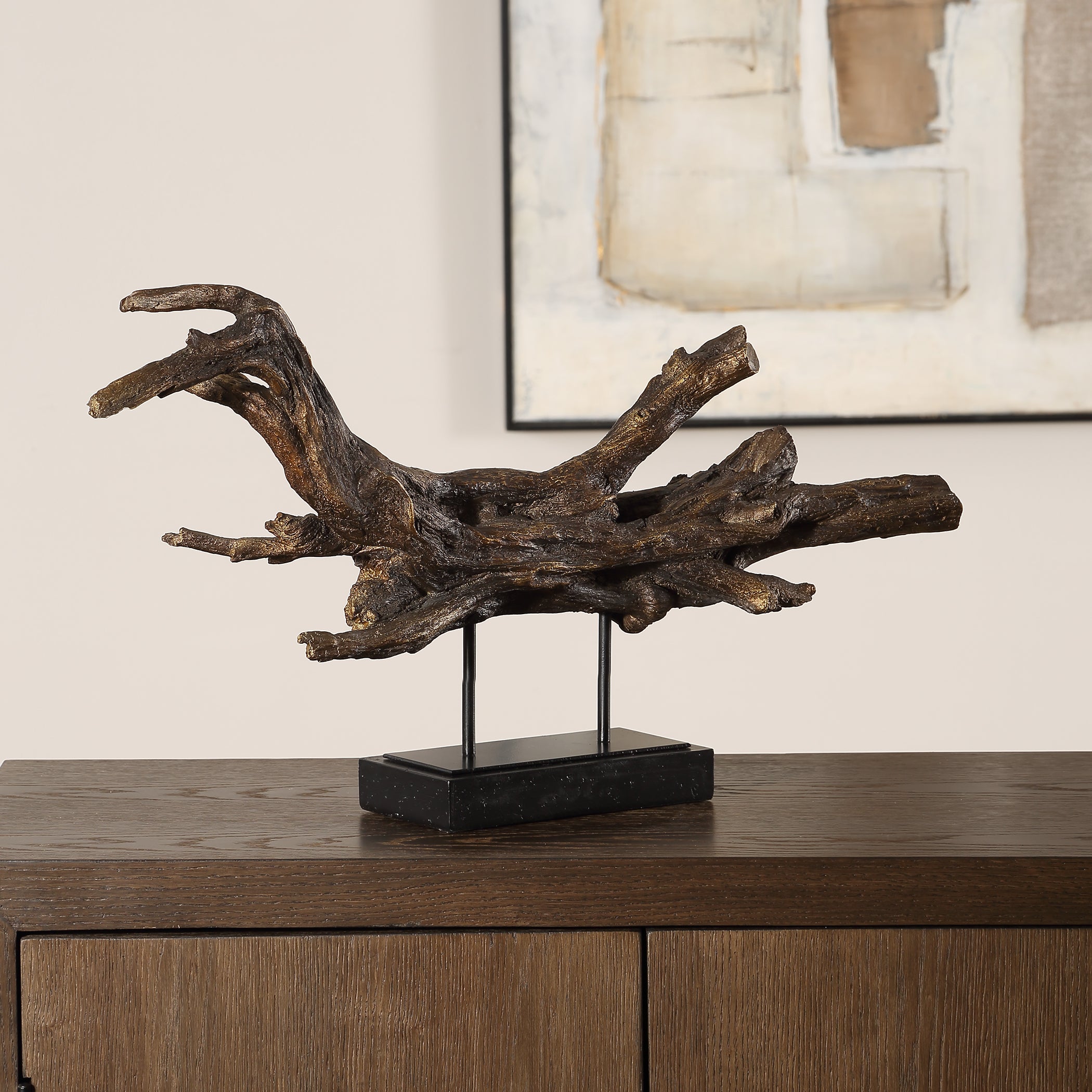 Uttermost Home Decor Uttermost Gilded Sculpture Branch