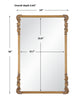 Uttermost Home Decor Uttermost Gold Napoleon Mirror