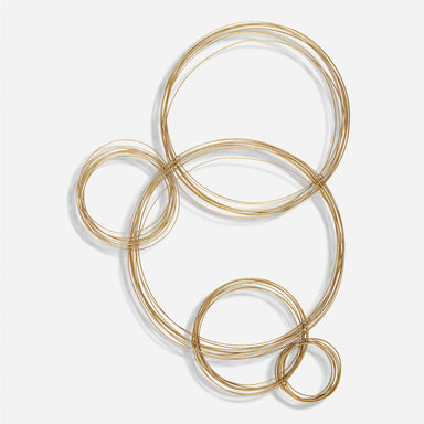Uttermost Home Decor Uttermost Golden Bubbles Metal Wall Decor