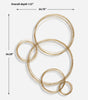 Uttermost Home Decor Uttermost Golden Bubbles Metal Wall Decor