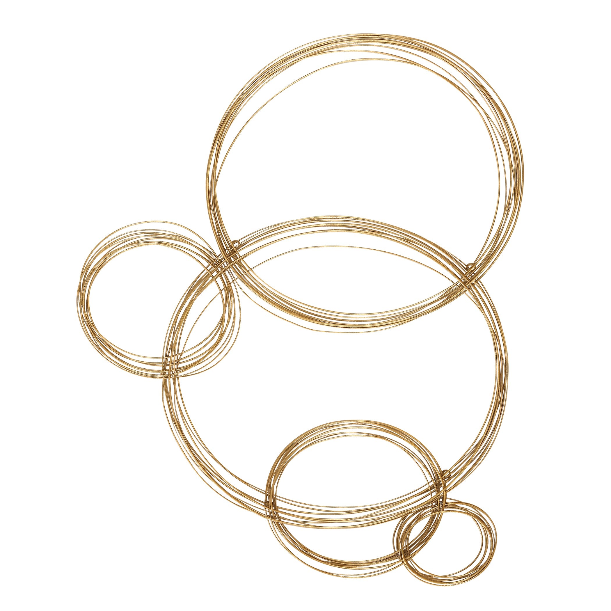 Uttermost Home Decor Uttermost Golden Bubbles Metal Wall Decor