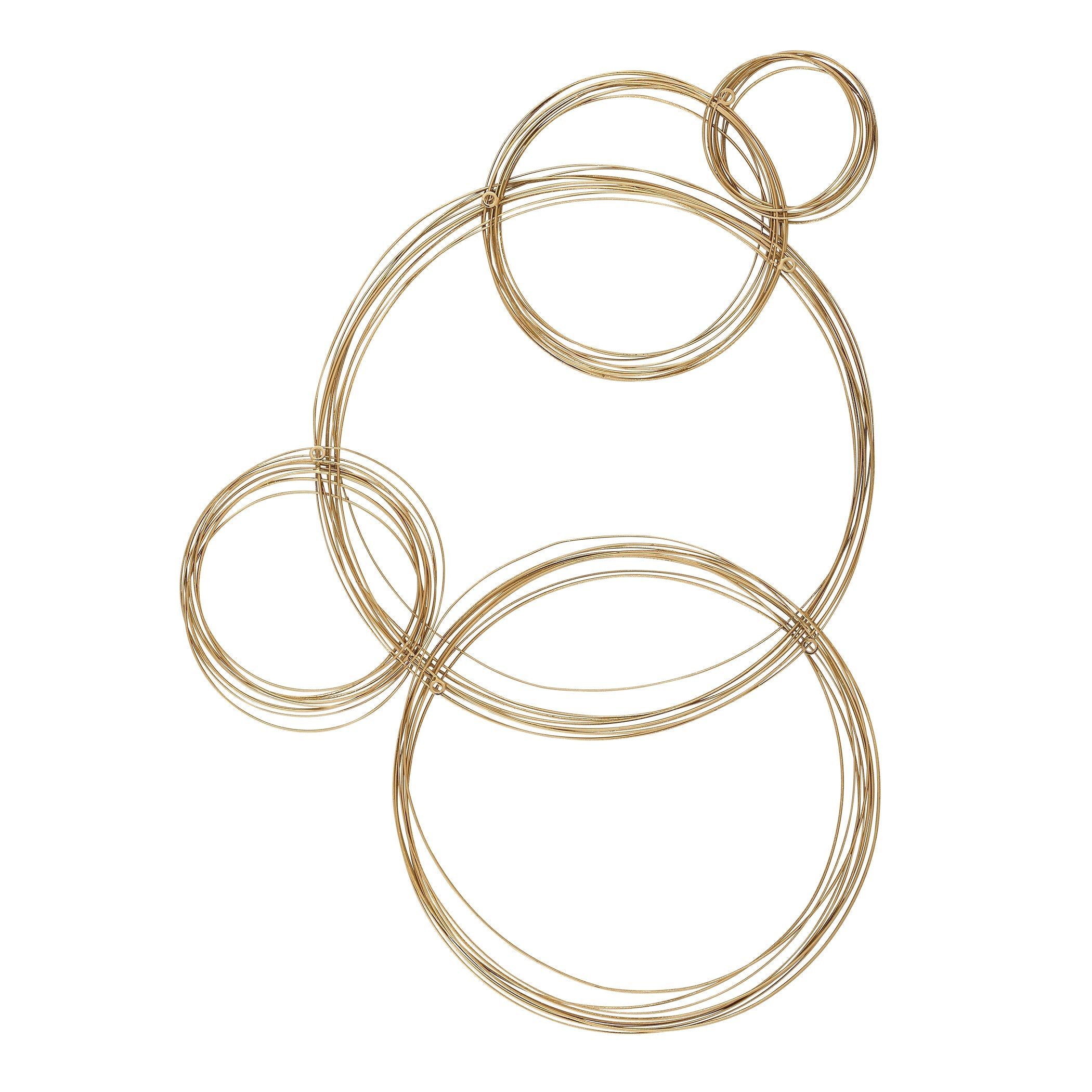 Uttermost Home Decor Uttermost Golden Bubbles Metal Wall Decor