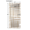Uttermost Home Decor Uttermost Golden Intersection Mirrored Wall Decor