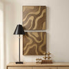 Uttermost Uttermost Golden Terrain Wooden Wall Decor Set/2