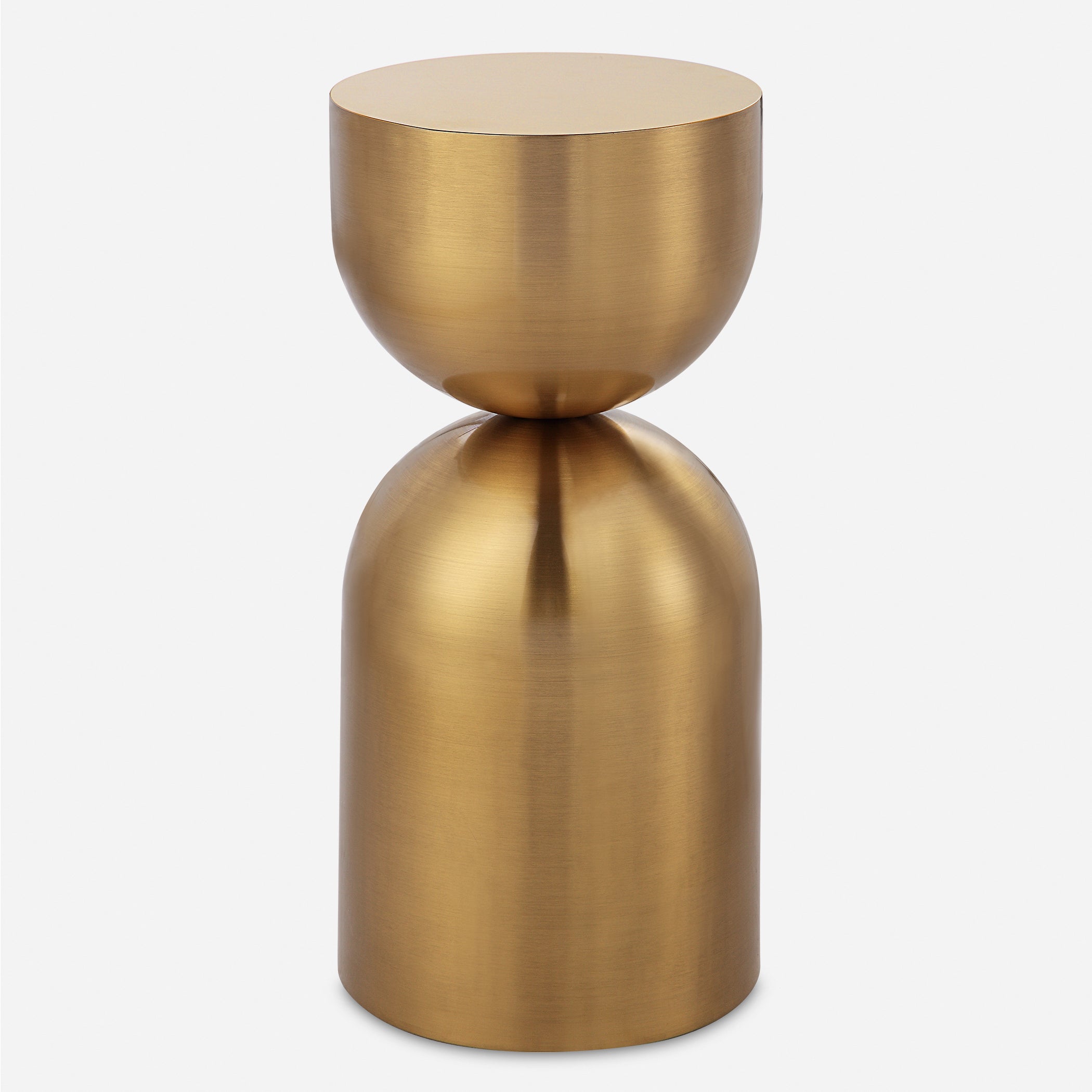 Uttermost Furniture Uttermost Golden Vessel Modern Accent Table