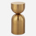 Uttermost Furniture Uttermost Golden Vessel Modern Accent Table