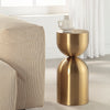 Uttermost Furniture Uttermost Golden Vessel Modern Accent Table