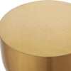 Uttermost Furniture Uttermost Golden Vessel Modern Accent Table