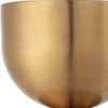 Uttermost Furniture Uttermost Golden Vessel Modern Accent Table