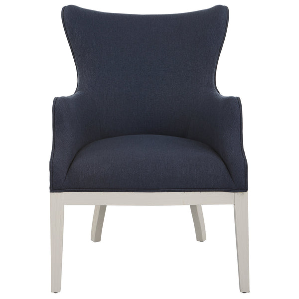Uttermost Home Decor Motor Freight Rate to be Quoted Uttermost Gordonston Blue Fabric Accent Chair