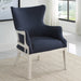 Uttermost Home Decor Motor Freight Rate to be Quoted Uttermost Gordonston Blue Fabric Accent Chair