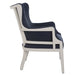 Uttermost Home Decor Motor Freight Rate to be Quoted Uttermost Gordonston Blue Fabric Accent Chair